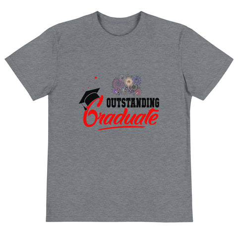 Black Graduate Sustainable T-Shirt