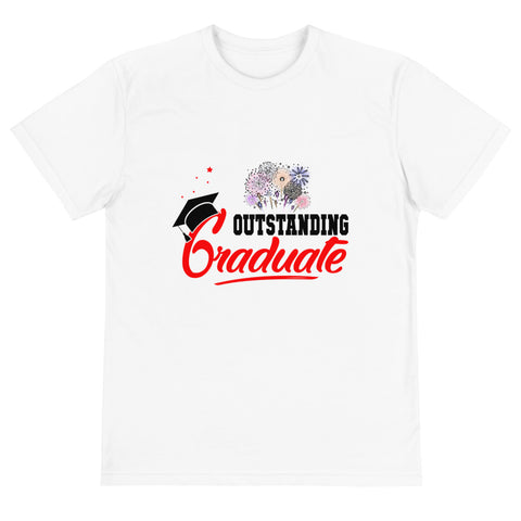 Black Graduate Sustainable T-Shirt