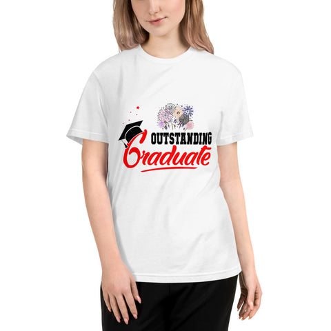 Black Graduate Sustainable T-Shirt