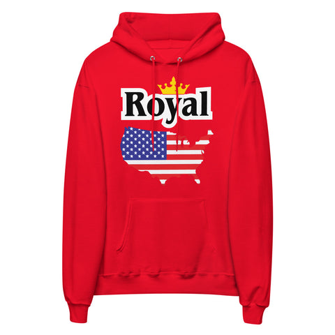 Royal (USA) Unisex Fleece Hoodie