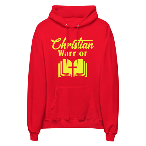 Christian Warrior Unisex Fleece Hoodie
