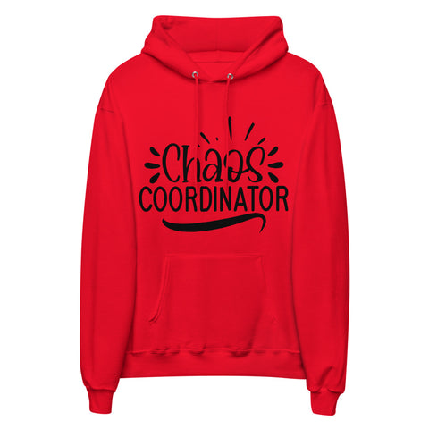 Chaos Coordinator Unisex Fleece Hoodie