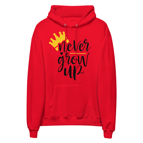 Grow Up Unisex Fleece Hoodie