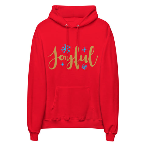 Joyful Unisex Fleece Hoodie