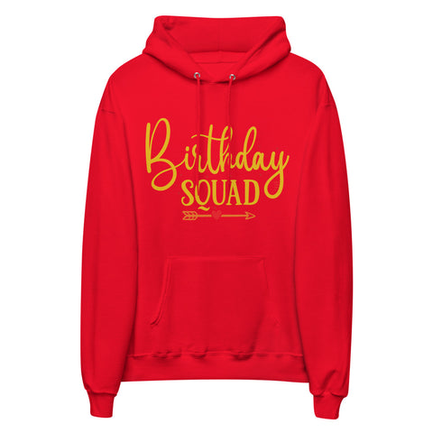 Birthday Squad Unisex fleece hoodie