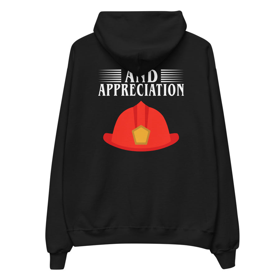 Award of Love – Firefighter Appreciation Unisex Fleece Hoodie