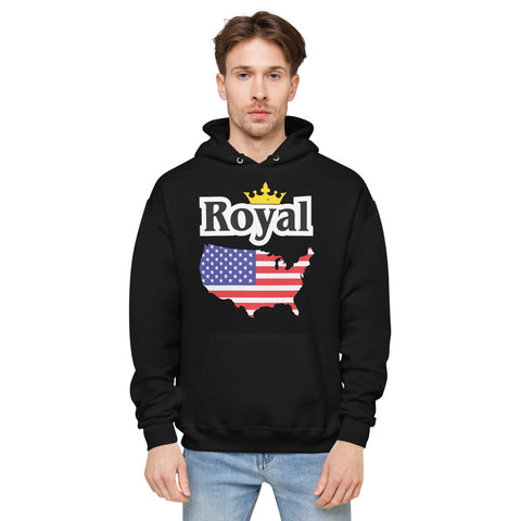 Royal (USA) Unisex Fleece Hoodie
