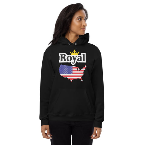 Royal (USA) Unisex Fleece Hoodie