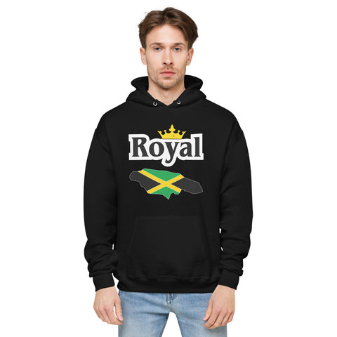 Royal (Jamaica) Unisex Fleece Hoodie