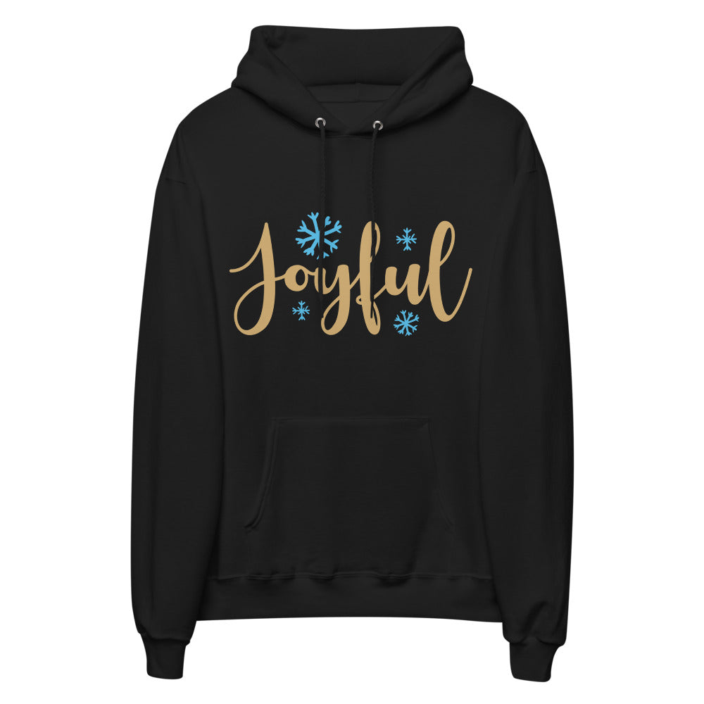 Joyful Unisex Fleece Hoodie