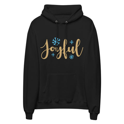 Joyful Unisex Fleece Hoodie