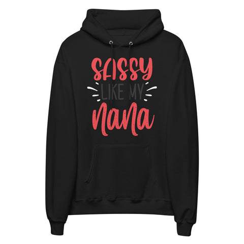 Sassy Like My Nana Unisex fleece hoodie