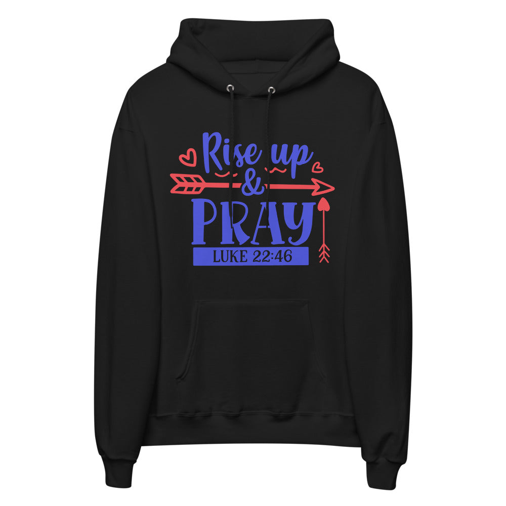 Rise Up And Pray Unisex Fleece Hoodie