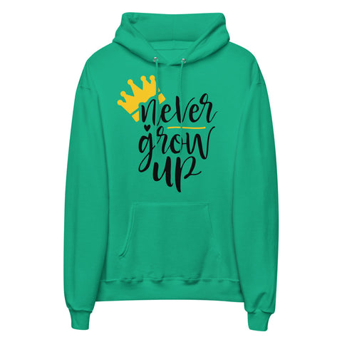 Grow Up Unisex Fleece Hoodie