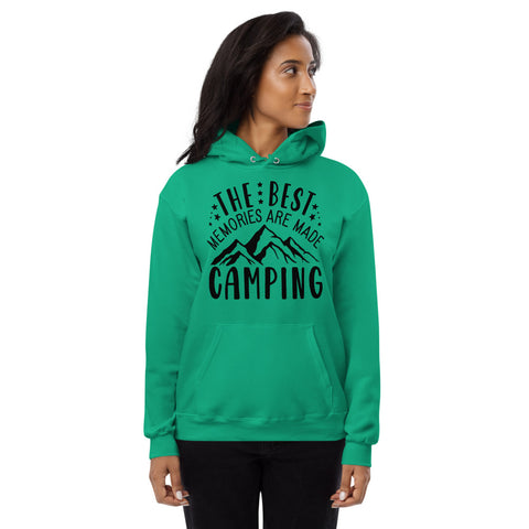 The Best Memories Are Made Camping Unisex Fleece Hoodie
