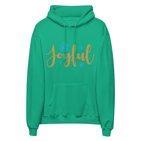 Joyful Unisex Fleece Hoodie