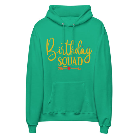 Birthday Squad Unisex fleece hoodie