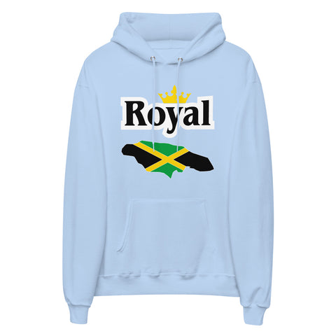Royal (Jamaica) Unisex Fleece Hoodie