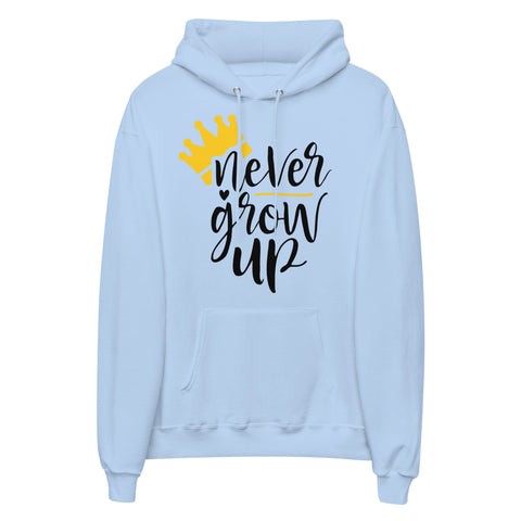 Grow Up Unisex Fleece Hoodie