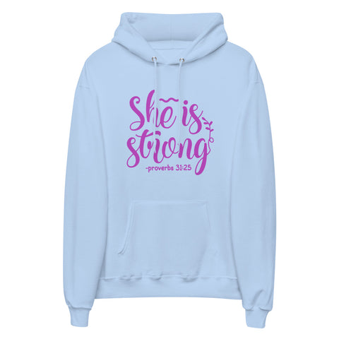Strong Unisex Fleece Hoodie
