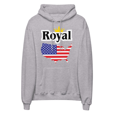 Royal (USA) Unisex Fleece Hoodie