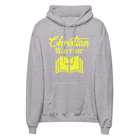 Christian Warrior Unisex Fleece Hoodie