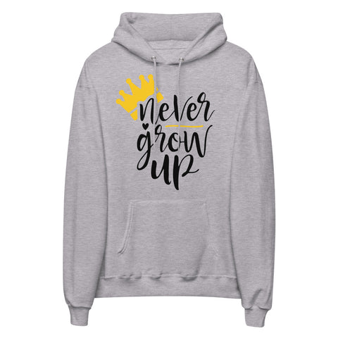 Grow Up Unisex Fleece Hoodie