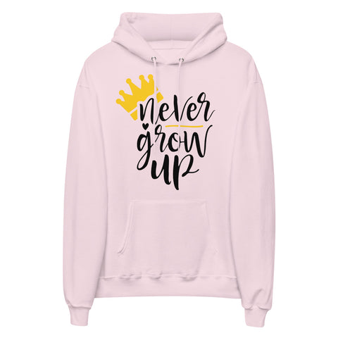 Grow Up Unisex Fleece Hoodie
