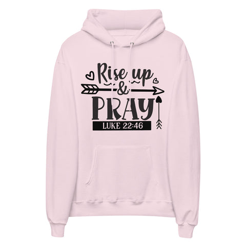 Rise Up And Pray Unisex Fleece Hoodie