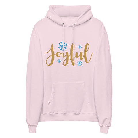 Joyful Unisex Fleece Hoodie