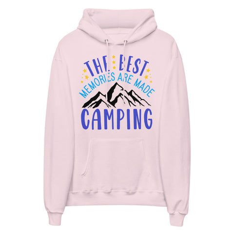 The Best Memories Are Made Camping Unisex fleece hoodie