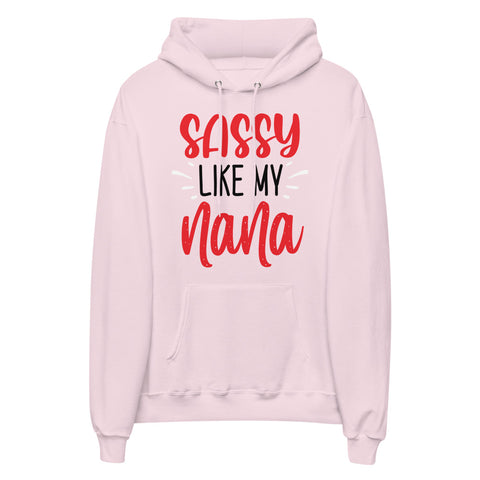 Sassy Like My Nana Unisex fleece hoodie