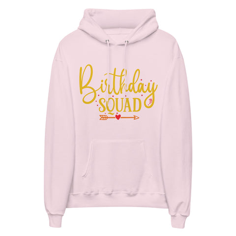 Birthday Squad Unisex fleece hoodie