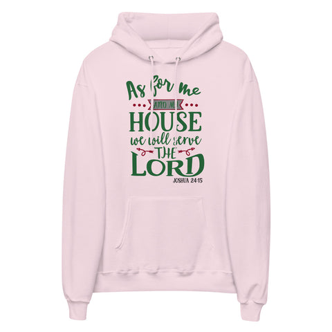 As For Me And My House Unisex fleece hoodie