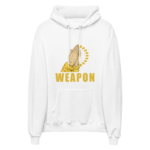 My Greatest Weapon Unisex Fleece Hoodie