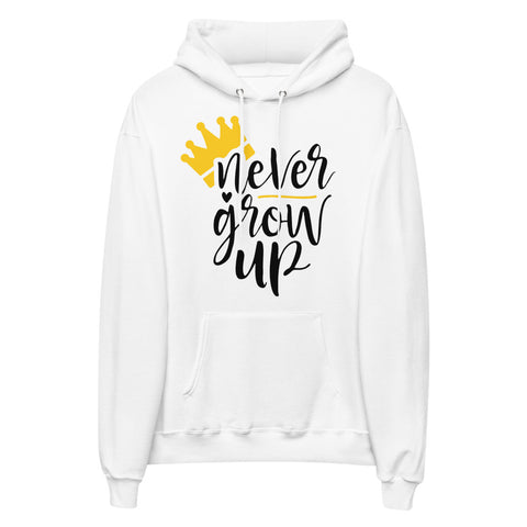 Grow Up Unisex Fleece Hoodie