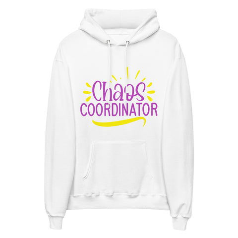 Chaos Coordinator Unisex fleece hoodie