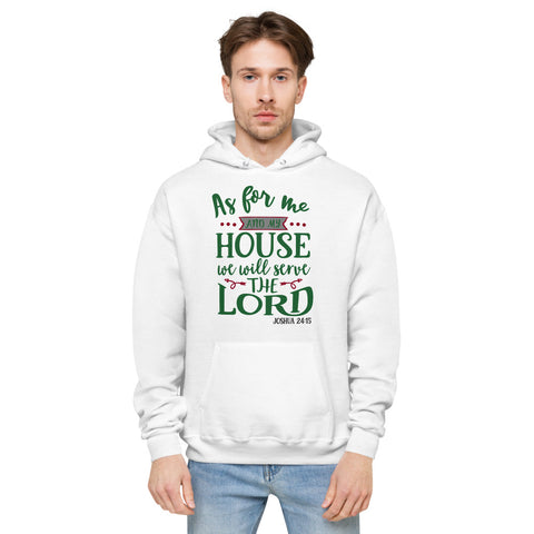 As For Me And My House Unisex fleece hoodie