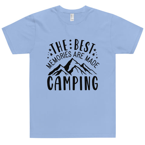 The Best Memories Are Made Camping Unisex T-shirts