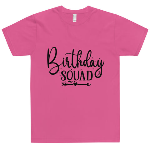Birthday Squad Unisex T-shirts