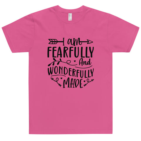 Im Fearfully And Wonderfully Made Unisex T-shirts