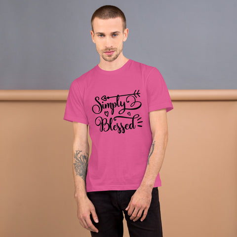 Simply Blessed Unisex T-shirts