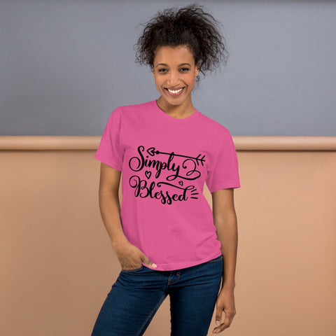 Simply Blessed Unisex T-shirts