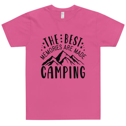 The Best Memories Are Made Camping Unisex T-shirts
