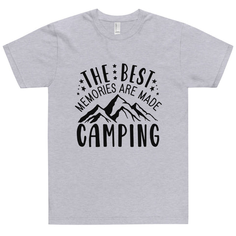 The Best Memories Are Made Camping Unisex T-shirts