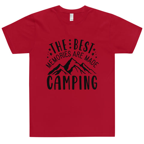 The Best Memories Are Made Camping Unisex T-shirts