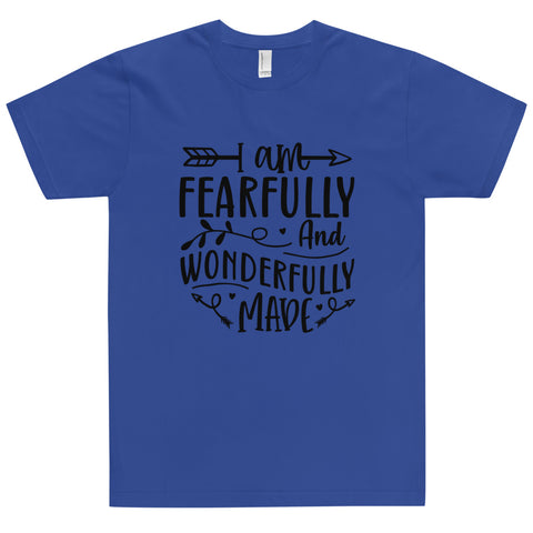 Im Fearfully And Wonderfully Made Unisex T-shirts