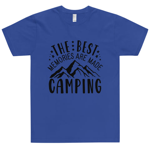 The Best Memories Are Made Camping Unisex T-shirts