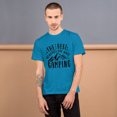 The Best Memories Are Made Camping Unisex T-shirts
