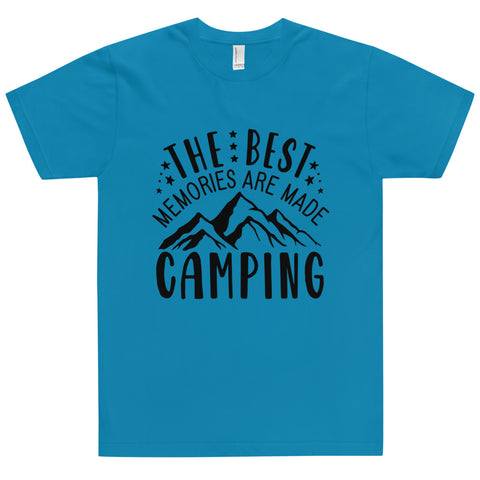 The Best Memories Are Made Camping Unisex T-shirts